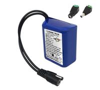 SSCYHT 12v 6000mah, Batería Recargable Iones Litio 12V 2000mAh-60000mAh Paquete de baterías de Repuesto 3S de 11,1 V para Router, Radio, Tira de Luces LED, cámara de CCTV y telescopio 12 voltios