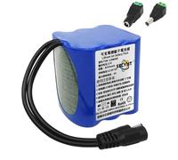 SSCYHT 12v 8000mah, Batería Recargable Iones Litio 12V 2000mAh-60000mAh Paquete de baterías de Repuesto 3S de 11,1 V para Router, Radio, Tira de Luces LED, cámara de CCTV y telescopio 12 voltios