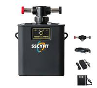 SSCYHT 14.8v10000mah, Batería 14,8V 10000mAh/20000mAh para Carrete Pesca eléctrico Carcasa aleación Aluminio con Cable + Soporte + Cargador + Bolsa, Kit de Repuesto para cabrestante eléctrico