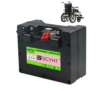 SSCYHT ,24v10ah, Batería de Litio de 24V 10Ah 12Ah 15Ah 18Ah 20Ah 25Ah 30Ah 40Ah Batería portátil para Silla de Ruedas eléctrica Reemplazo para Piezas de caminador eléctrico Rollator