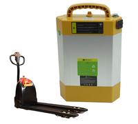 SSCYHT 48 V Batería de Litio 24 V Batería para Carretilla elevadora eléctrica Baterías transpaletas eléctricas Baterías LiFePO4 para CBD15J-LI2 CBD20J-LI2 Sin Can,24v28ah Square