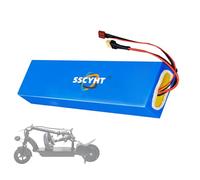SSCYHT 48v10ah, Batería Recargable de Iones de Litio de 48 V, 10 Ah, 12 Ah y 15 Ah para Scooter eléctrico Plegable con BMS para Motor de Bicicleta eléctrica de 250 W a 750 W.