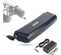 SSCYHT 48v12.8ah, Batería Litio Repuesto Bicicleta eléctrica Plegable 48V 10,4Ah 12,8Ah 14Ah 36V 13Ah 17,5Ah para Scooter Plegable, con Motor 250W 500W 700W y Cargador
