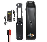 SSCYHT 48v13ah, Batería Bicicleta eléctrica 48V 20Ah 17,5Ah 15Ah 13Ah Batería de Litio extraíble 48 voltios para Kit de conversión de Motor de Bicicleta eléctrica con Cargador y BMS