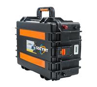 SSCYHT 48v150ah+15a, Batería de fosfato de Hierro y Litio 48V 24V 100Ah 120Ah 150Ah 200Ah para Uso Exterior para Motores embarcaciones eléctricas, lanchas de Pesca y Sistemas de propulsión Marina