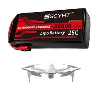 SSCYHT 51,8 V 14S Batería de Litio 22,2 V 6S Batería Lipo 8S 29,6 V Baterías Recargables 40000 mAh 35000 mAh 30000 mAh 25C Baterías para Drones 44,4 V 12S para aeromodelos,44.4v30000mah 25c