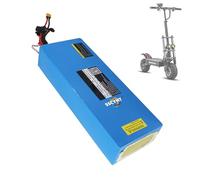 SSCYHT 52v15.6ah, Batería Patinete Plegable 52V 60V 15.6Ah 18.2Ah 20.8Ah Paquete baterías Litio 60V 23.4Ah 26Ah Reemplazo para Kit Motor de Patinete eléctrico de 500W 1000W 1500W