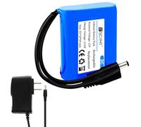 SSCYHT Batería de Litio 12 V 3000 mAh 1500 mAh y 2500 mAh Batería Recargable 12 V Baterías de CC para Luces Emergencia y Coches Juguete con BMS para Motores 10 W a 40 W,12v2200mah