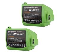 SSCYHT Batería de Litio 14,4 V 5200 mAh y 6400 mAh Batería Recargable 14,4 V Baterías aspiradora Baterías barredora para Serie S9 para Kit Motor de 25 W a 95 W,14.4v5200mah 2pack