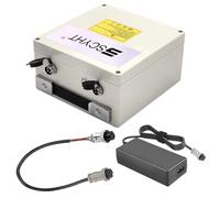 SSCYHT Batería de Litio 24 V 12 Ah 25 Ah 28 Ah 31,5 Ah y 20 Ah Batería de Repuesto 24 V Baterías sillas Ruedas eléctricas con Motores 250 W a 750 W y Cargador,24v12ah gx20 2p Female