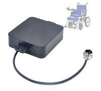 SSCYHT Batería de Litio 24 V 6 Ah, 8 Ah, 14 Ah y 10 Ah Batería para Silla de Ruedas eléctrica 24 V Baterías Repuesto con conexión para Kit Motor 100 W a 350 W,24v12.8ah gx20 Male