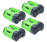 SSCYHT Batería de Litio 56 V y 5 Ah Batería de Repuesto 56 V Baterías para Herramientas eléctricas 5 Ah Baterías cortacésped con BMS para Kit Motor 280 W como máximo,56v5ah 4pack