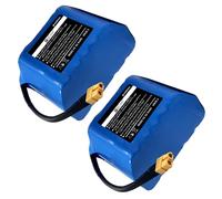 SSCYHT Batería Iones Litio 25,2 V Batería para Hoverboard 4 Ah Baterías de Repuesto 6S Baterías de Litio para Kit Motor 50 W a 100,8 W con Puerto XT60 y BMS,25.2v4ah 2pack