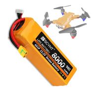 SSCYHT Batería LiPo 6S 22.2V Batería Litio 8000mAh Baterías de Iones de Litio 22.2V Baterías Repuesto para Drones para Motor Menos 180W con Puerto XH-6S.,22.2v8000mah xt90 s 1pack