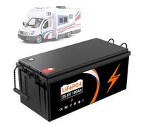 SSCYHT Batería Litio 12,8 V 200 Ah Batería LiFePO4 25,6 V 100 Ah Baterías de Litio 12,8 V Baterías de Repuesto para Sistemas solares con asa para Motores 500 W a 2560 W,25.6v100ah