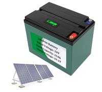 SSCYHT Batería Litio 24 V y 25 Ah Batería LiFePO4 25 Ah Baterías Recargables 24 V Baterías de Iones de Litio para energía Solar Energía Respaldo para motore 250 W a 650 W,24v25ah 1pack