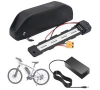 SSCYHT Batería Litio 48 V 13 Ah 17,5 Ah y 16 Ah Batería Recargable 15 Ah Baterías de Iones de Litio 36 V Baterías Tubo Inferior para Motor 250 W a 850 W con Cargador,48v17.5ah xt60