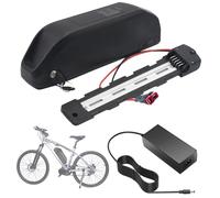 SSCYHT Batería Litio 48 V 13 Ah 17,5 Ah y 16 Ah Batería Recargable 15 Ah Baterías de Iones de Litio 36 V Baterías Tubo Inferior para Motor 250 W a 850 W con Cargador,48v13ah t Plug