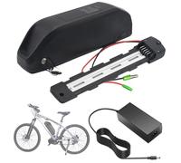 SSCYHT Batería Litio 48 V 13 Ah 17,5 Ah y 16 Ah Batería Recargable 15 Ah Baterías de Iones de Litio 36 V Baterías Tubo Inferior para Motor 250 W a 850 W con Cargador,48v17.5ah Bullet