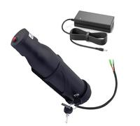 SSCYHT Batería para Bicicleta eléctrica 36 V, 7 Ah, 6,4 Ah y 5 Ah Batería de Litio 36 V Baterías de Tubo Inferior con Cargador, Soporte para Motor 150 W a 252 W,36v5.8ah Bullet