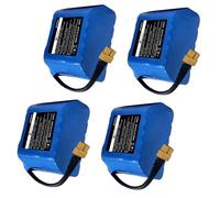 SSCYHT Batería para Hoverboard 29,4 V Batería de Iones de Litio 4 Ah Baterías Repuesto 4 Ah Baterías Litio con Puerto XT60 y BMS para Kit Motor 120 W como máximo,29.4v4ah 4pack