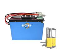 SSCYHT Batería para montacargas eléctrico CDD15C-25/30-LI de 24 V y 50 Ah, sin mantenimiento, de litio duradero.