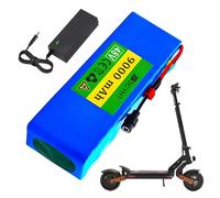 SSCYHT Batería para Patinete eléctrico 48 V Batería de Litio 13S3P Baterías monopatín eléctrico 6 Ah Baterías Recargable para Otros Scooters de Movilidad con Cargador y BMS,48v9ah