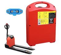 SSCYHT Batería para transpaleta eléctrica 24 V 48 V Batería de Litio 20 Ah 30 Ah 40 Ah Baterías carretillas Elevadoras eléctricas Baterías LiFePO4 para CBD15J-LI3,48v15ah