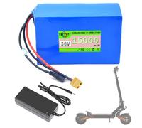 SSCYHT Batería Repuesto 24 V, 12 Ah y 15 Ah Batería Litio 36 V, 20 Ah y 18 Ah Baterías de Iones de Litio 36 V Baterías Scooter con BMS para Motores 250 W a 750 W,36v15ah xt60