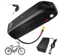 SSCYHT Batería Repuesto 36 V 13 Ah 10,4 Ah Batería Litio 18 Ah Baterías de Iones de Litio 36 V Baterías Tubo Diagonal del Cuadro para Motor 250 W a 650 W con Cargador,36v13ah xt60