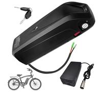 SSCYHT Batería Repuesto 36 V 13 Ah 10,4 Ah Batería Litio 18 Ah Baterías de Iones de Litio 36 V Baterías Tubo Diagonal del Cuadro para Motor 250 W a 650 W con Cargador,36v13ah Bullet