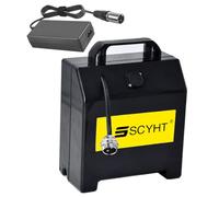 SSCYHT Batería Silla Ruedas eléctrica 24 V, 12 Ah, 20 Ah, 30 Ah, 32 Ah y 15 Ah Batería Litio 24 V Baterías Recargables para Motores 200 W a 800 W con Cargador,24v15ah gx20 Male