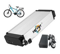 SSCYHT No Rack,36V23.2AH, Baterías Bicicleta eléctrica 48V/36V 10Ah 12Ah 15Ah 18Ah para portaequipajes Trasero baterías para Scooter Movilidad 36V 20Ah 23,2Ah baterías Litio 48V 20,4Ah