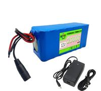 SSCYHT Paquete baterías Litio 12V 20Ah 3S8P para Sistemas monitoreo Bombas Agua patinetes eléctricos y Almacenamiento energía en Exteriores Batería Repuesto con BMS y Cargador 12.6V