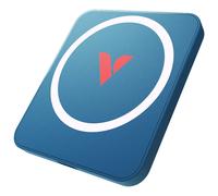 Verbatim Snapback - Disco duro externo SSD (1 TB, USB 3.2 Gen 2 x 2, hasta 2000 MB/s de lectura y 1600 MB/s, disco duro externo portátil con cable USB-C de 20 cm, para iPhone, Android, PC y Mac, color