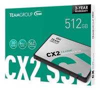 TEAMGROUP CX2 2.5" 512 GB Serial ATA III 3D NAND
