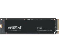 Crucial T705 SSD 1TB PCIe 5.0 x4 Gen5 NVMe M.2, Velocidades de Lectura hasta 13600 MB/s, Escritura 10200 MB/s, para PC de Escritorio, TLC NAND, Disco Duro Interno - CT1000T705SSD3