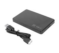 SSD de 2.5 pulgadas para caja de disco duro USB 2.0, adaptador de caja de disco duro, carcasa de almacenamiento de datos interno externo, expansión de disco duro externo, estación de acoplamiento de
