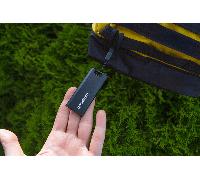 GoodRam - Disco Duro Externo SSD de 1 TB - USB 3.2 Gen. 2x2 Tipo-C - Move Ridge Black - Velocidad de Lectura de hasta 2000 MB/s, Velocidad de Escritura de hasta 2000 MB/s - 75×32×9,5 mm