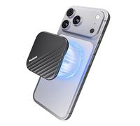 SSD magnético portátil de 512 GB, delgado y pequeño, 4K 120 fps ProRes HDR Grabar y almacenar, hasta 2000 MB/s, unidades externas de estado sólido, almacenamiento externo para iPhone, SSD MagSafe para