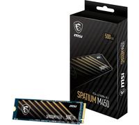 SSD MSI SPATIUM M450 500GB Gen4 M.2 NVMe (3600/2300MB/s)