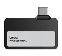 Lexar 2TB Externo SSD Professional Go, Ultracompacto, Compatible con Apple ProRes, hasta 1050 MB/s de Lectura, USB 3.2 Gen 2, Resistente al Agua y al Polvo IP65, para iPhone 15/16 Pro, Negro