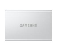 SSD portátil Samsung T7 Resurrected de 1 TB, color plata Unidad de estado sólido externa, USB 3.2 Gen 2x1 (10 Gbit/s)