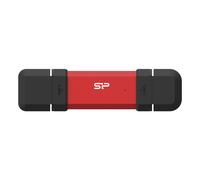 SSD - SILICON POWER - DS72 - 500 Go - USB 3.2 Gen 2 - Doble conectividad USB-C y USB-A