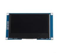 SSD1309 basado 2.42 pulgadas para módulo de pantalla OLED, resolución 128x64, interfaz I2C para plataformas de investigación académica (4 pines azul)