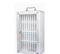 SSDDLZEQ Armario for Guardar teléfonos móviles con asa, 36 Compartimentos, for Montar en la Pared.