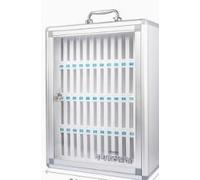 SSDDLZEQ Armario for Guardar teléfonos móviles con asa, 48 Compartimentos, for Montar en la Pared.