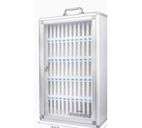 SSDDLZEQ Armario for Guardar teléfonos móviles con asa, 60 Compartimentos, for Montar en la Pared.