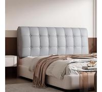 SSDDLZEQ Cabecero de Cama con Almohada de Pared y Soporte Lumbar, Funda extraíble, sofá Cama, Almohada Rectangular(1 UK,150cm)