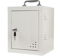 SSDDLZEQ Caja de Almacenamiento de Acero de Metal for Montaje en Pared, Adecuada for fábricas, escuelas y oficinas.(12-Slots)